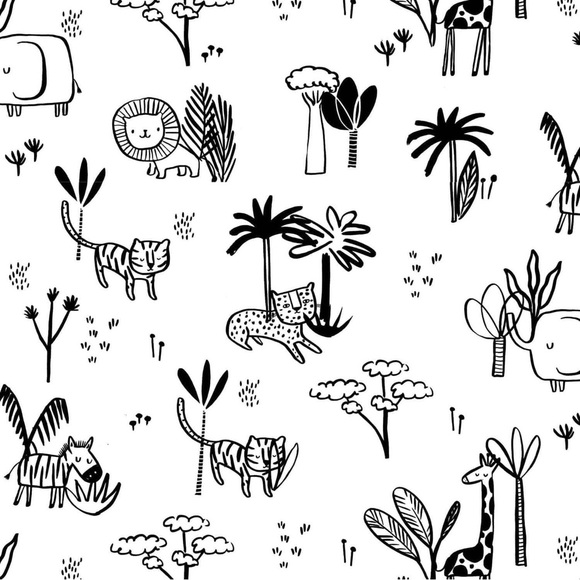 Magnetic Me Animal Safari Footie Boys 0-3M Girls Modal Lions Elephants Sleeper - Picture 7 of 7